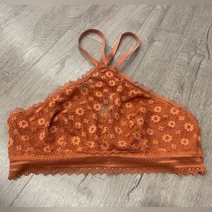 Victoria's Secret Orange Lace Bralette